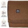 Arcturus Military Wool Blanket - Warm, Thick, Washable - Great for Outdoors, Camping, Stadium Blanket, Picnics, Travel - Car & Bushcraft Survival Kits, Large 64" x 88" 4.5 lb view 2