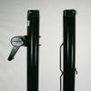 Douglas Sidewinder Deluxe External Wind Tennis Posts, Black (2-7/8 Outer Diameter) view 1
