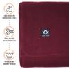 Arcturus Military Wool Blanket - Warm, Thick, Washable - Great for Outdoors, Camping, Stadium Blanket, Picnics, Travel - Car & Bushcraft Survival Kits, Large 64" x 88" 4.5 lb view 2
