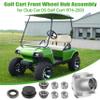 10L0L 2 Pack Front Wheel Hub Assembly for Club Car DS Golf Cart 1974-2003, Replace OEM 1011892, 11011102, 1011153, 1011889, 1011894 view 3