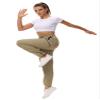 Cakulo Cargo Hiking Pants Women Summer Golf Travel Camping Work Waterproof Rain Quick Dry Light Weight Stretchy Pants Pockets Khaki L view 4