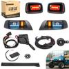 10L0L Deluxe Headlight Tail Light Kit for EZGO TXT Golf Cart, with Daytime Running Lamp High Low Beam Headlight Turn Signal Taillight Brake Hazard Flasher view 1