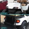 10L0L Deluxe Headlight Tail Light Kit for EZGO TXT Golf Cart, with Daytime Running Lamp High Low Beam Headlight Turn Signal Taillight Brake Hazard Flasher view 3