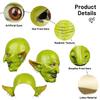 AQKILO Goblin Mask Scary Halloween Latex Full Head Realistic Masks Fancy Dress for Halloween Carnival Costume Party view 4