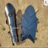 Nautical-Mart Medieval Leg Armor Leather Greaves Halloween Costume view 3