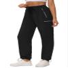 Cakulo Cargo Hiking Pants Women Summer Golf Travel Camping Work Waterproof Rain Quick Dry Light Weight Stretchy Pants Pockets Black L view 2
