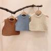 Autumn Baby Girls Boys Knitting Vest Baby Sleeveless Coat Tops Winter Solid Color Knitting Sweater 203T19 Blue 12M view 2