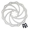 Boenoea Bicycle Disc Brake Rotor 140mm 160mm 180mm 203mm Bike Rotors with 6 Bolts for MTB Mountain Road Bikes BMX view 1