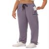 Cakulo Cargo Hiking Pants Women Summer Golf Travel Camping Work Waterproof Rain Quick Dry Light Weight Stretchy Pants Pockets Bordeaux M view 1