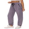 Cakulo Cargo Hiking Pants Women Summer Golf Travel Camping Work Waterproof Rain Quick Dry Light Weight Stretchy Pants Pockets Bordeaux M view 2