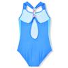CinCili Girls One Piece Swimsuits Crossback Swimwear Beach Bathing Suit 3-14 Years (S, lanmao) view 2