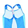CinCili Girls One Piece Swimsuits Crossback Swimwear Beach Bathing Suit 3-14 Years (S, lanmao) view 4