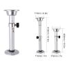 Gaeirt Marine Boat Table Pedestal Stand, 19.331.8in Aluminum Adjustable Table Pedestal Stand Base RV Removable Table Leg for Marine Boat Yacht Caravan Motorhome view 3