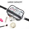 Clearworld Clear Fanny Pack for Women Men, Stadium Approved Waist Pack with Adjustable Strap,Fashion Belt Bag for Festival, Games,Travel and Concerts view 3