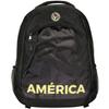 Icon Sports Fan Shop World Soccer Club Team Logo Officially Licensed Premium Backpack (CLUB AMERICA BLACK, ONE SIZE) view 1