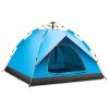 Ergocar Camping Tent 210T Oxford Cloth Waterproof Windproof Dome Adults Tent, 2-3 Man Ultraligh Ventilated 2 Doors Portable Pop up Tent for Family Long Trip, Hiking & Fishing-Blue view 1