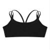 Loodgao Kids Girls Basic Solid Color Crop Top Camisole Yoga Sport Bras Undershirts Ballet Gymnastics Dance Workout Tops Black 16 Years view 3