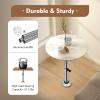 VPABES Adjustable Pedestal Table Base, 22"- 28" Height Range Round Table Base Mount 7 Adjustable Heights Aluminum Table Pedestal Stand Table Leg Base for RV Marine Boat Marine Yacht view 3