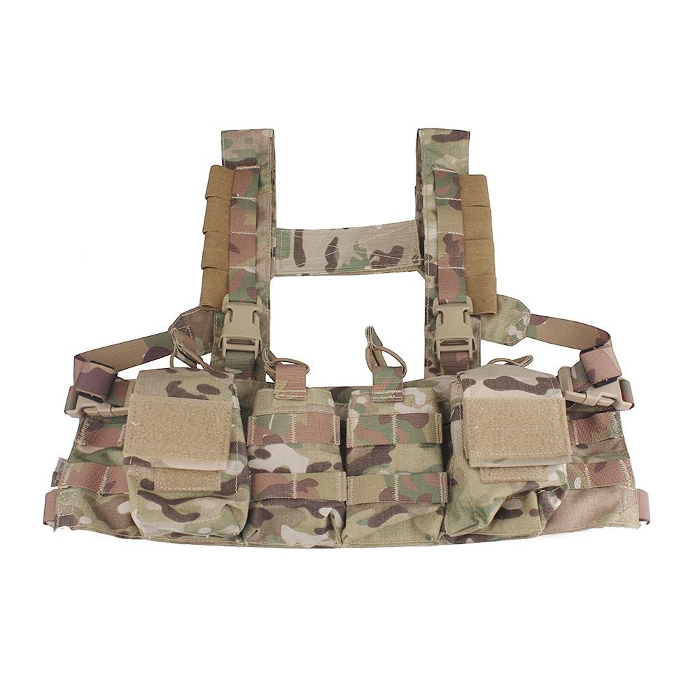 emersongear EASY Chest Vest,Tac Paintball Airsoft Vest Use Independently or Disassembled