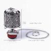 Tentock Lightweight Outdoor Gas Lantern Mini Camping Portable Aluminum Gas Lantern Hanging Glass Lamp with Adapter and Hanging Chain for Hiking Picnic (BL300-F2) view 2