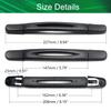 Yinpecly Luggage Handle 230x25mm(LxW Luggage Toolbox Trolley Instrument Case for Suitcase Case, Black 1Pcs view 2