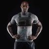 Fitdom Tactical Inspired Lightweight Running Chest Pack For Men With Built-In Phone Holder. A Sports Utility Rig Vest Made For Workouts And Outdoor (Maximum Stability, Blaack) view 2