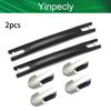 Yinpecly Luggage Handle 230x25mm(LxW Luggage Toolbox Trolley Instrument Case for Suitcase Case, Black 2Pcs view 4