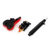 KPfaster Adjustable Shock Absorbing Electric Scooter Comfort Seat Saddle for Xiaomi M365 Scooter/Universal Pedal: 5.5-5.98" Width, 0.35-0.39" Thickness, 0.39" Margin, Durable, Red, Large view 2