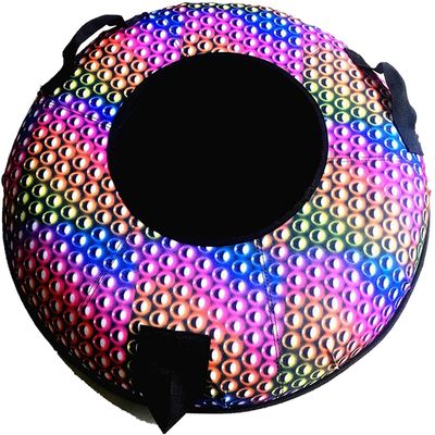 JINCAN Inflatable Sledge, Heavy Duty Freeze Resistant Inflatable Snow Sled Toboggan with Handles for Kids Winter Christmas Snow (Color : B)