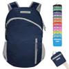 BEMYGREENBAG 35L Foldable Waterproof Backpack For Outdoor Sports With Inside Wet Clothes Compartment Packable For Multiple Uses Ultra Lightweight Ideal For Hiking Men And Women Travel(Dark Blue) view 1