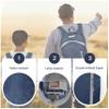BEMYGREENBAG 35L Foldable Waterproof Backpack For Outdoor Sports With Inside Wet Clothes Compartment Packable For Multiple Uses Ultra Lightweight Ideal For Hiking Men And Women Travel(Dark Blue) view 4