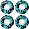 Darkstar Skateboards Divide Black/Aqua Skateboard Wheels - 51mm 99a (Set of 4) view 1