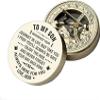 WORLDMART Personalized Compass, Gift for Son, to Our Son, Mom to Son, Dad to Son, Boyfriend, for Customized Compass (to Our Son) view 1