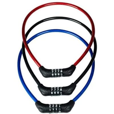 burg-wchter,burg-wchter 2440 430 C 60 Bicycle Lock, Colourful