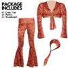 Amscan Women's Free Spirit Costume - Small (2-4) - Stylish & High-Quality Outfit, Perfect For Halloween, Costume Parties & More - 1 Set view 2