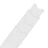 Buyless Fashion Big Girls Tagless Cami Scoop Neck Undershirts White Cotton Tank with Trim (4 Pack) - TW14-GWW-11-12 view 2