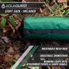 AquaQuest Guide Tarp  Ultralight Waterproof (5,000 mm) SeamTaped 40D Ripstop Rain Fly for Backpacking, Stealth Camping & ThruHiking  1515 Forester Green view 4