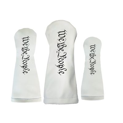 We The People Constitution Sunfish Leather Golf Club Headcover Set Driver, Fairway, Hybrid