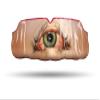 Impact All Sports Mouthguard Lacrosse, Football, Hockey, Basketball, Jiu-Jitsu, and More, Breathable Mouthguard for Youth Adults, Professional Custom-Fit, Cyclops Eye view 1