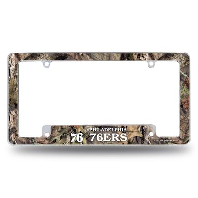 Rico AFC90030BMO 76Ers / Mossy Oak Camo Break-Up Country All Over Chrome Frame (Bottom Oriented)