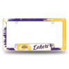 Rico AFC82001BTD Lakers - Tie Dye Design - All Over Chrome Frame (Bottom Oriented) view 1