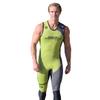 Jet Ski Wetsuit Sleeveless John | Jettribe Team Rider Series | 3mm Stretch Neoprene with Reinforced Knee Panels for Men & Women (Green, Medium) view 2