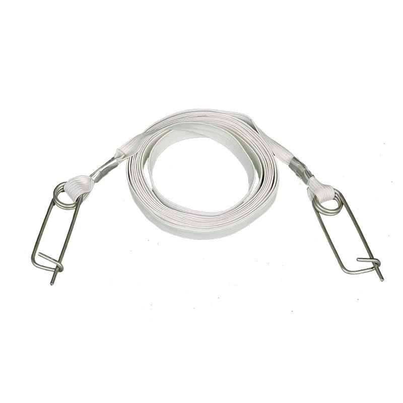 G Tee String, 1/2" Band, Stretches Approximately 20'-30' (6.1m-9.1m) Silver | Strike Zone Comes in 1/4" Bands | Used by Pros | Best Tee for All Ages | 2 Year Warranty | Made in USA