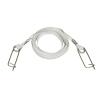 G Tee String, 1/2" Band, Stretches Approximately 20'-30' (6.1m-9.1m) Silver | Strike Zone Comes in 1/4" Bands | Used by Pros | Best Tee for All Ages | 2 Year Warranty | Made in USA