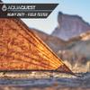 AquaQuest Safari Tarp  Lightweight Waterproof (5,000 mm) Seam-Taped Ripstop Rain Fly for Backpacking, Thru-Hiking & Hammock Camping  13x10 True Terrain Camo view 4