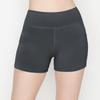 ALWAYS Women's 3" Yoga Shorts - Premium Soft Tummy Control Workout Stretch Solid Leggings Pants with Pockets Dark Charcoal XS view 2