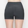 ALWAYS Women's 3" Yoga Shorts - Premium Soft Tummy Control Workout Stretch Solid Leggings Pants with Pockets Dark Charcoal XS view 4