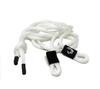 1/2" x 6' White Solid Braid Fender Line (Sold in Pairs) - Made in USA view 2