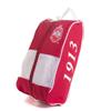 Delta Sigma Theta Sorority Red and White Shoe Bag Storage pink view 2