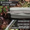 AquaQuest Safari Tarp  Lightweight Waterproof (5,000 mm) Seam-Taped Ripstop Rain Fly for Backpacking, Thru-Hiking & Hammock Camping  10x10 Forester Green view 4